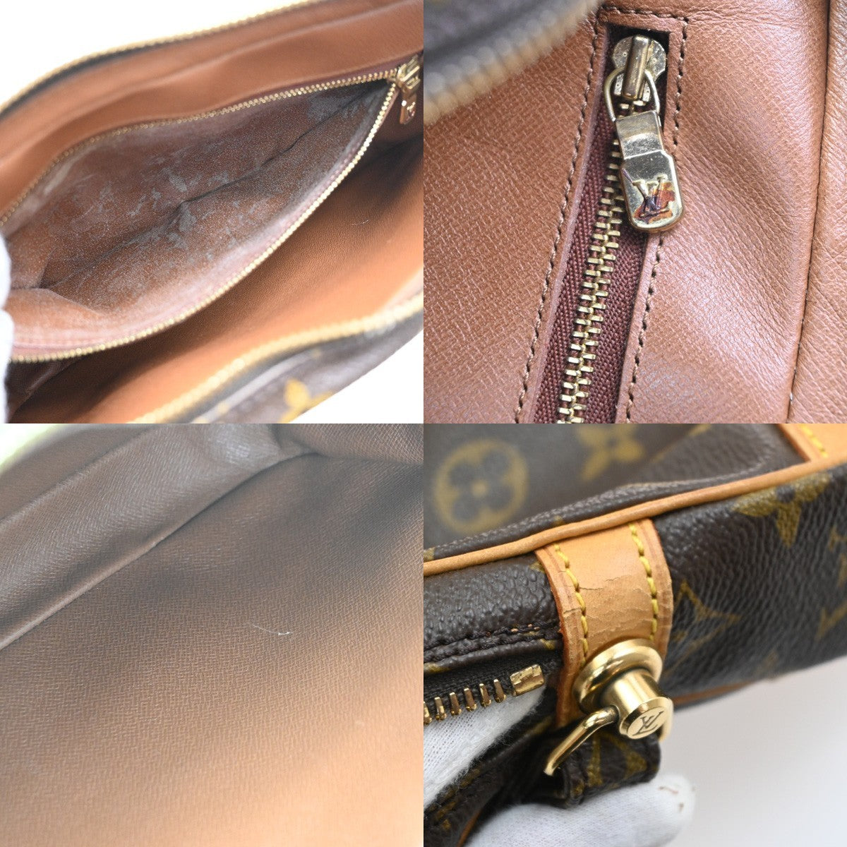 LOUIS VUITTON Marly Dragonne GM Clutch Hand Bag Monogram Brown M51825 37PA031