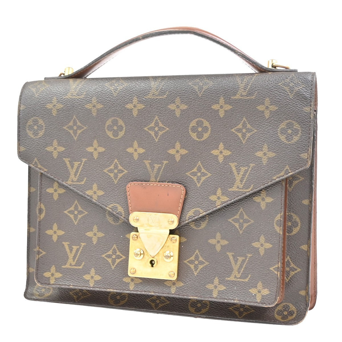 LOUIS VUITTON Monceau 28  Shoulder Hand Bag Monogram Leather M51185 83SA033