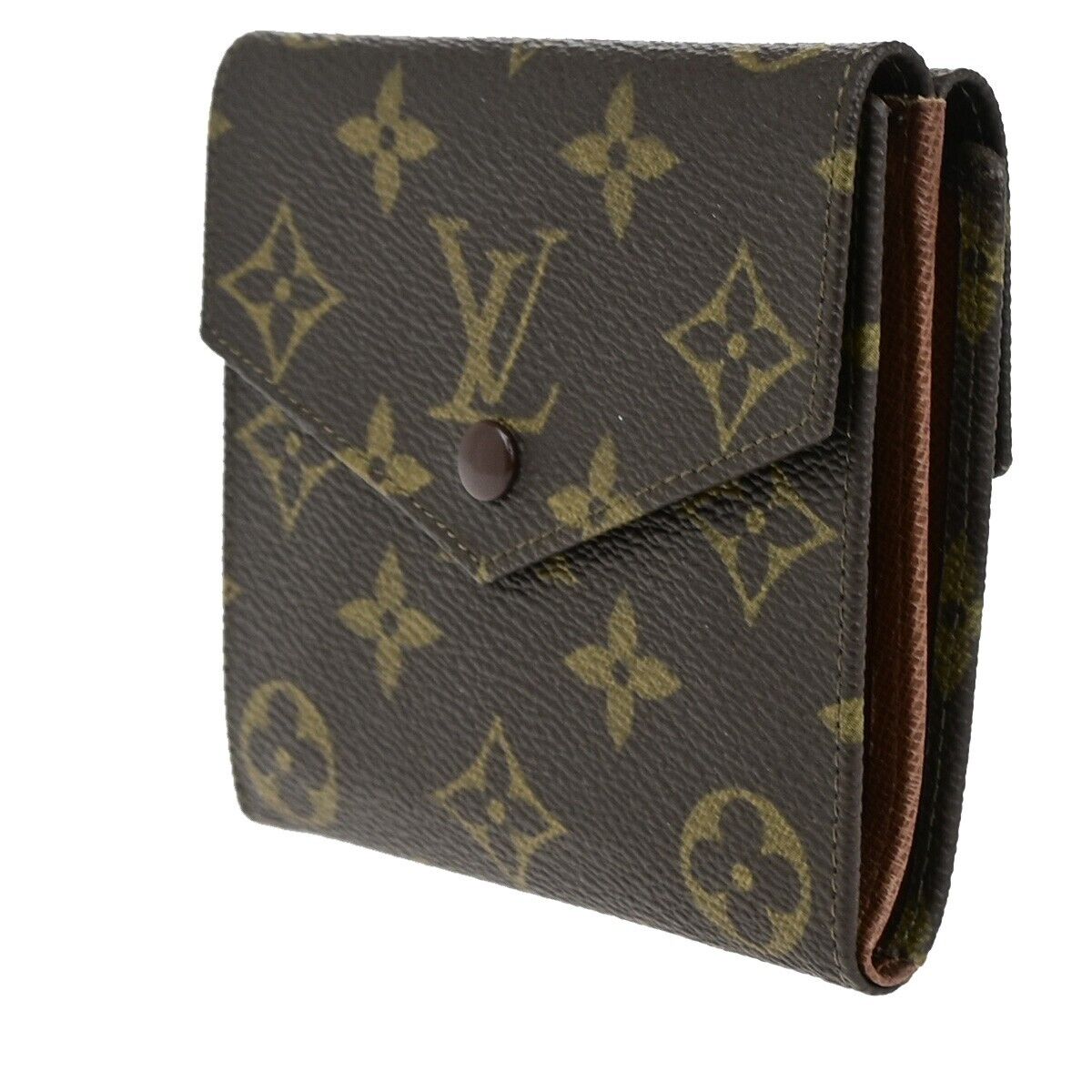 LOUIS VUITTON Porte Monnaie Billets Cartes Credit Wallet Monogram M61652 36EC843
