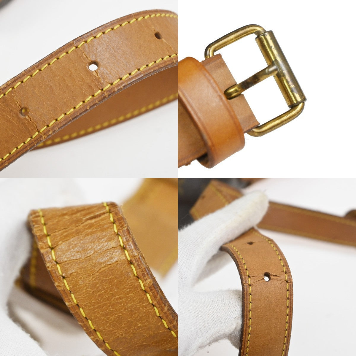LOUIS VUITTON Saumur 35 Shoulder Bag Monogram Leather BN France M42254 87CA898