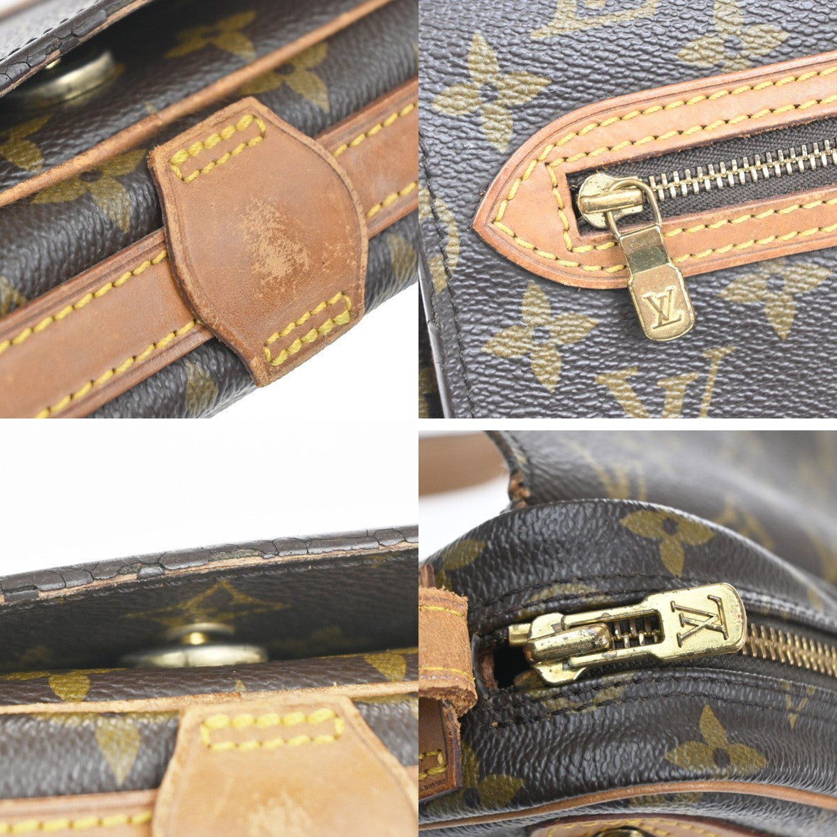 LOUIS VUITTONI Saint Germain 24 Shoulder Bag Monogram Leather BN M51210 80KD038