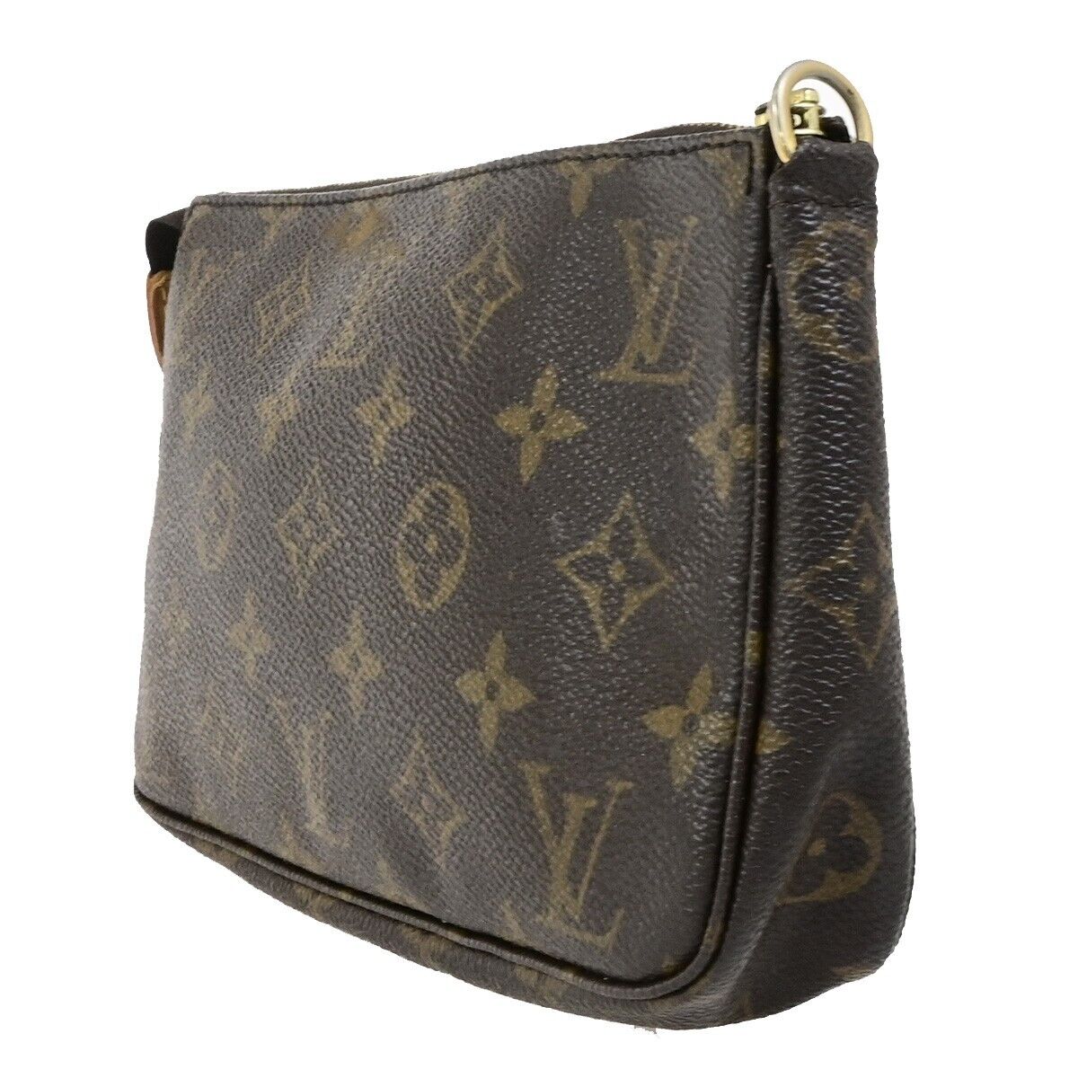 LOUIS VUITTON Pochette Accessoires Hand Bag Monogram Leather BN M51980 37FB321