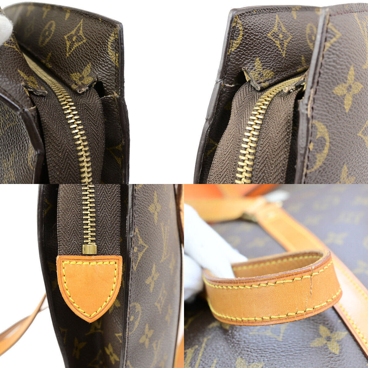 LOUIS VUITTON BABYLONE Shoulder Bag Monogram Leather Brown France M51102 77SJ508