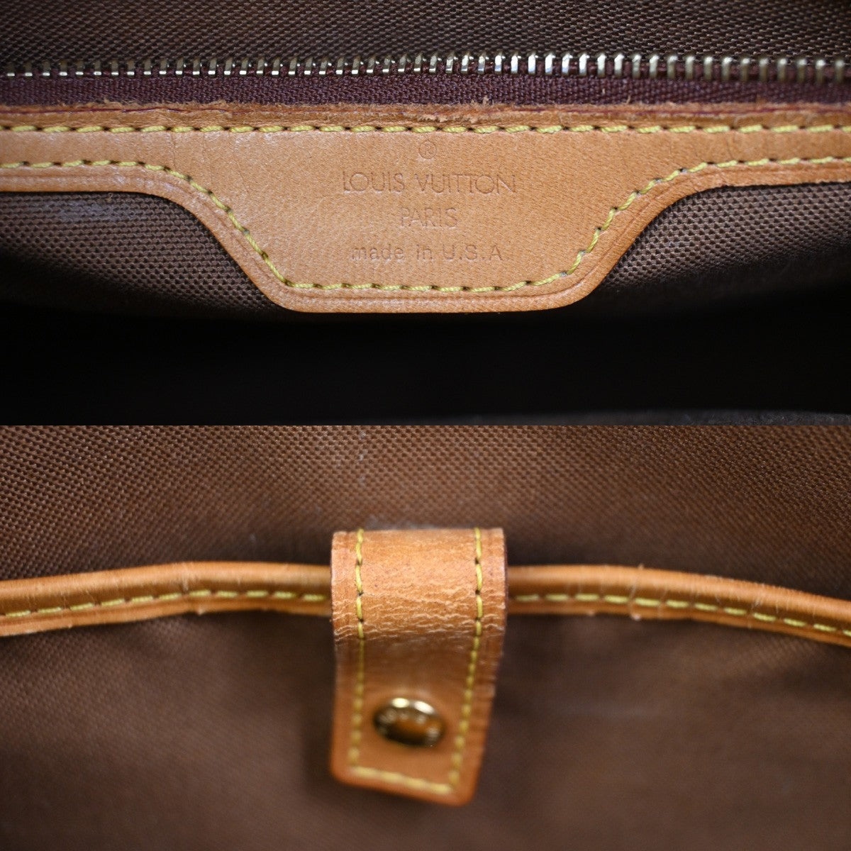 LOUIS VUITTON LV Vavin GM Shoulder Bag Monogram Leather BN M51170 74ZA297