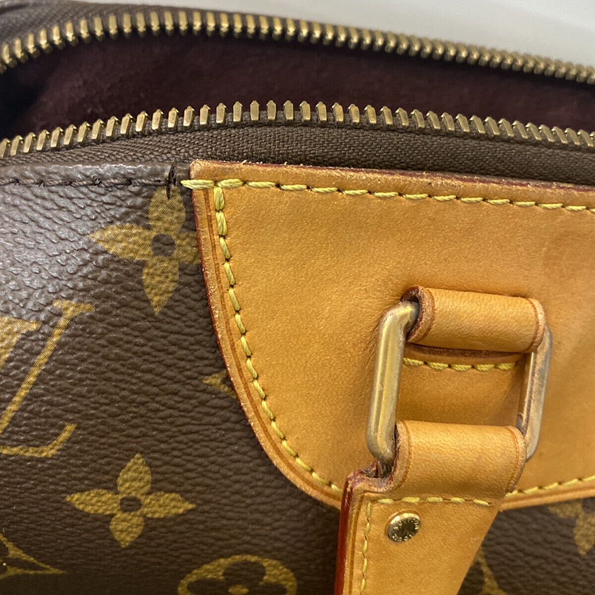LOUIS VUITTON Retiro 2Way Hand Bag Monogram Leather BN Bordeaux M50056 29YG533