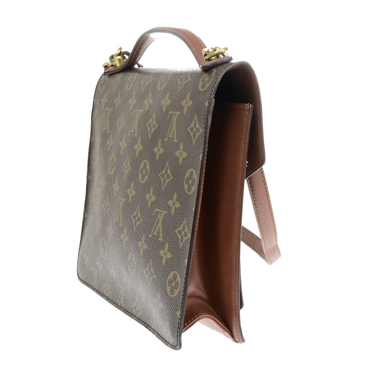 LOUIS VUITTON Monceau 28 2Way Shoulder Hand Bag Monogram Leather M51185 84YF894
