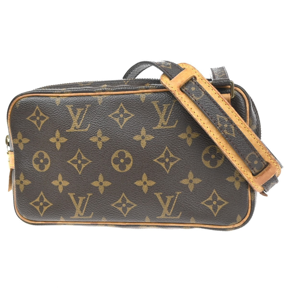 LOUIS VUITTON Marly Bandouliere Shoulder Bag Monogram Leather BN M51828 73CA801
