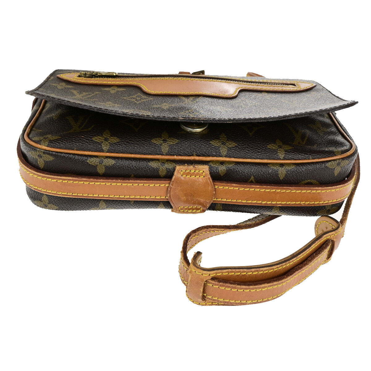 LOUIS VUITTONI Saint Germain 24 Shoulder Bag Monogram Leather BN M51210 35SJ486