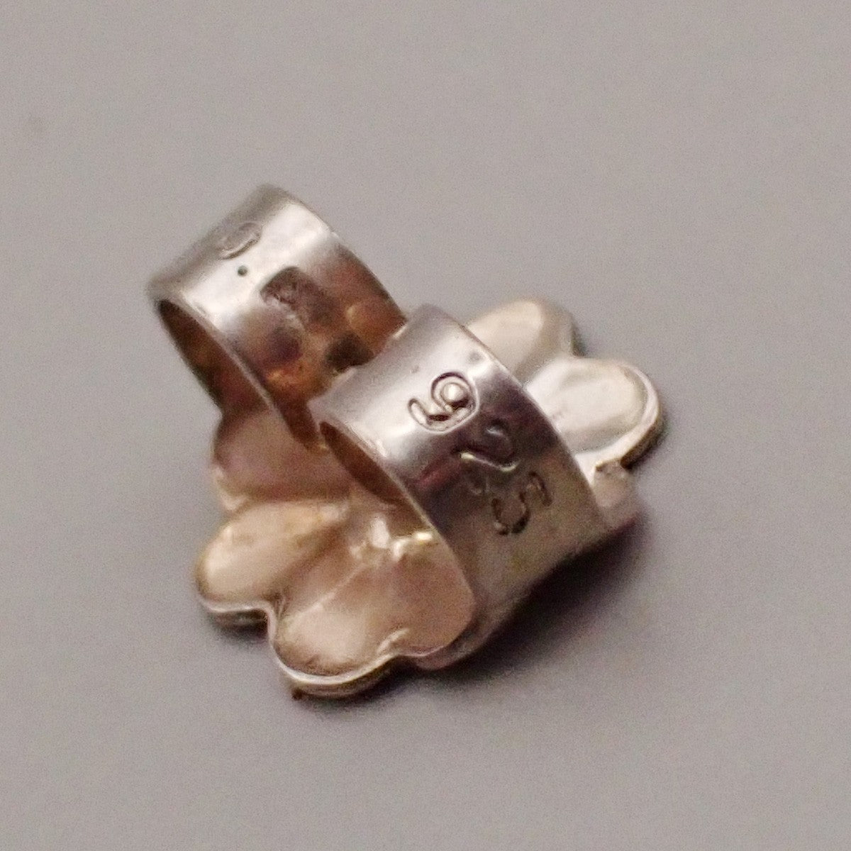 Tiffany & Co. Logo Beans Earrings Silver 925 Elsa Peretti 02YH740
