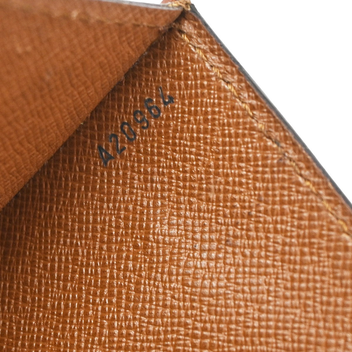 LOUIS VUITTON Monceau 2Way Shoulder Hand Bag Epi Leather Brown M52123 81YH920