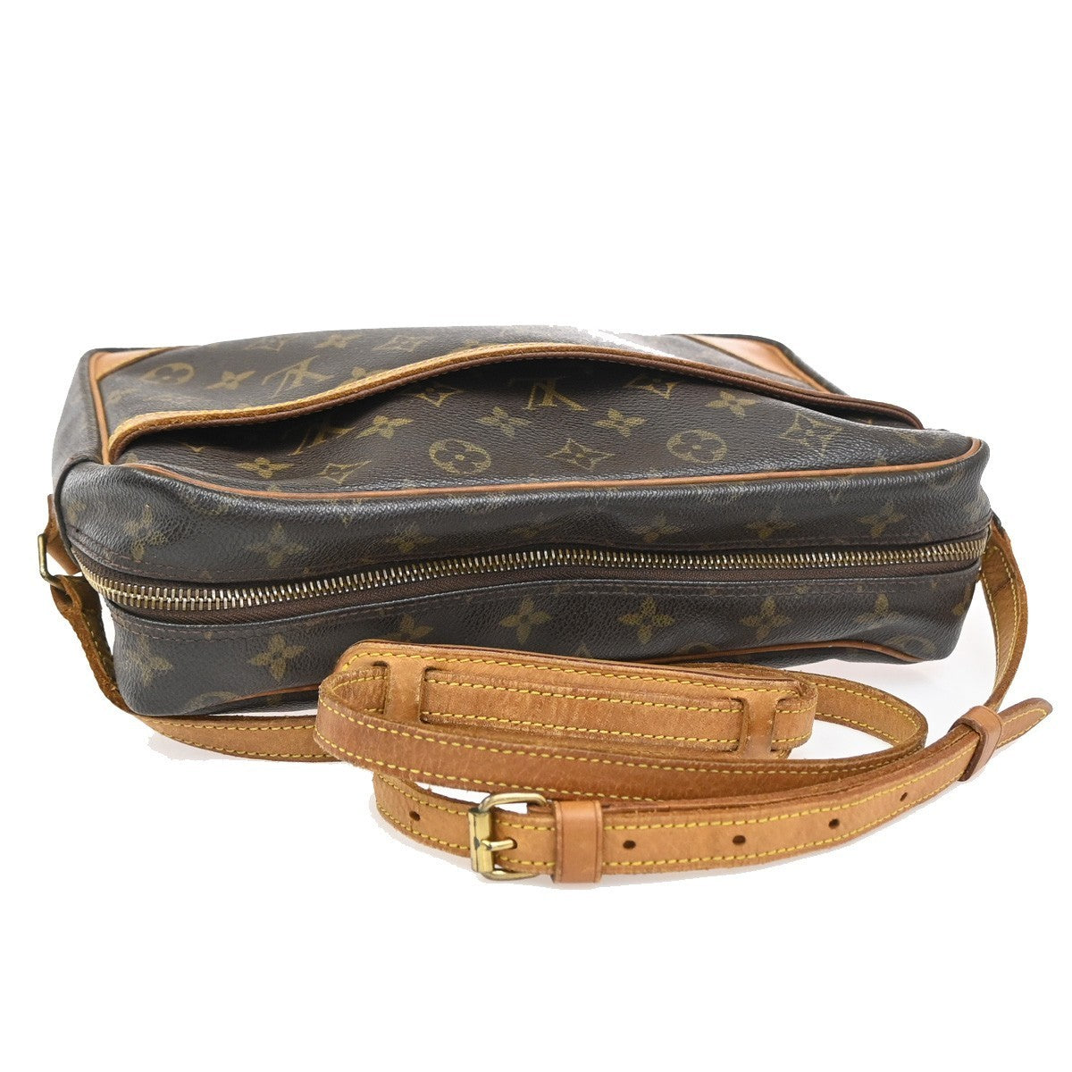 LOUIS VUITTON Trocadero 30 Shoulder Bag Monogram Leather Brown M51272 86EG307