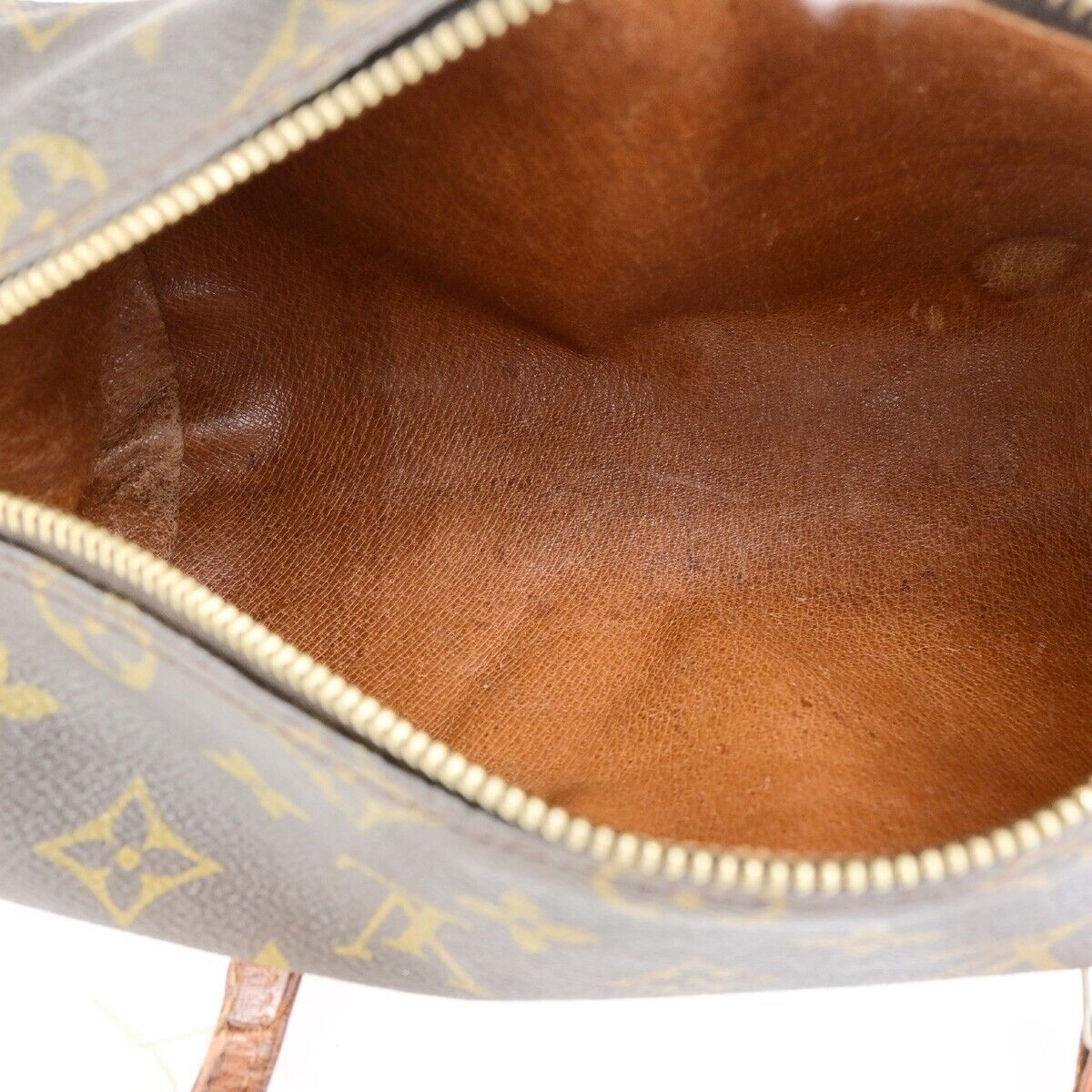 LOUIS VUITTON PAPILLON 26 Hand Bag Monogram Leather Brown France M51366 60FB201