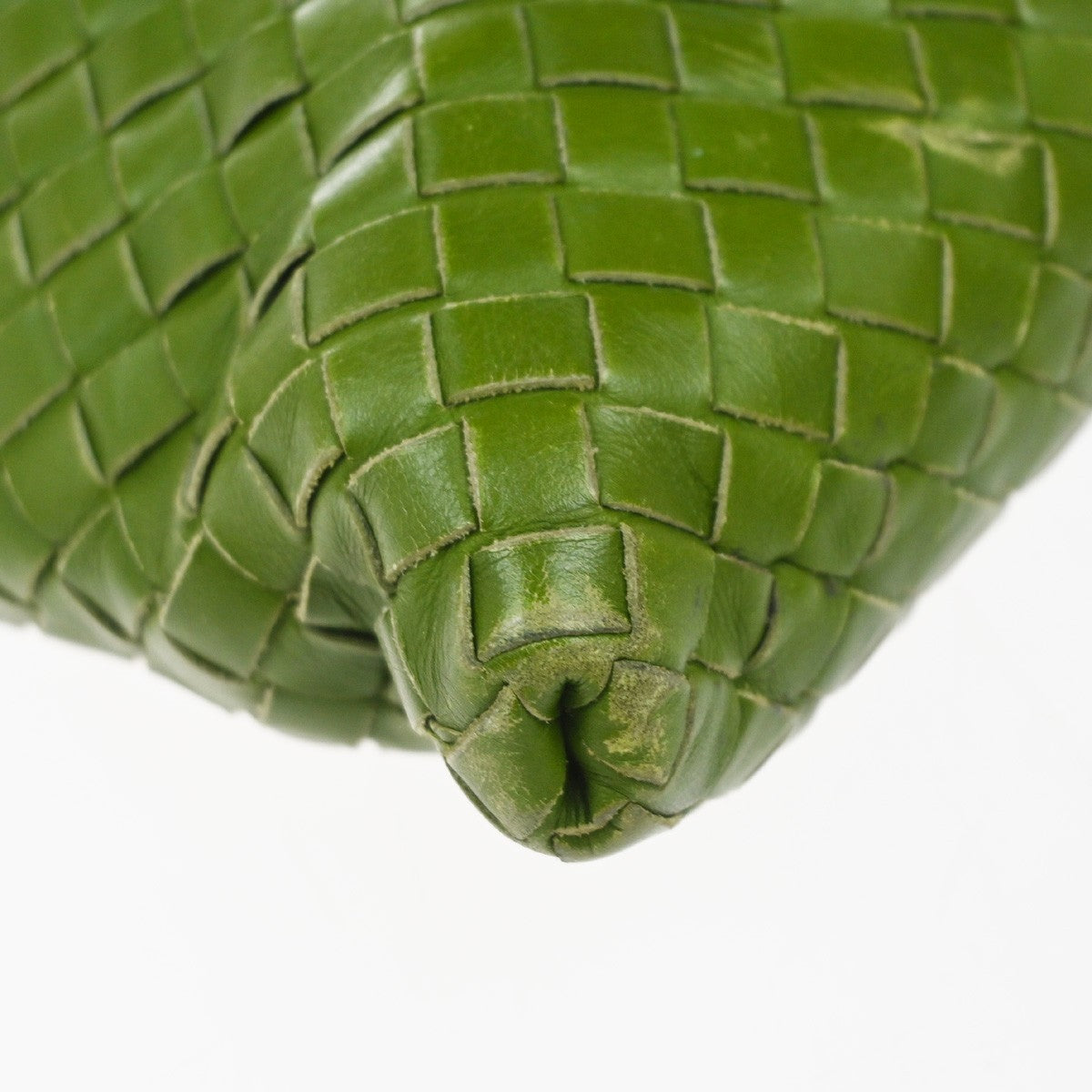 BOTTEGA VENETA Intrecciato Crossbody Shoulder Bag Leather Green Italy 16EG288