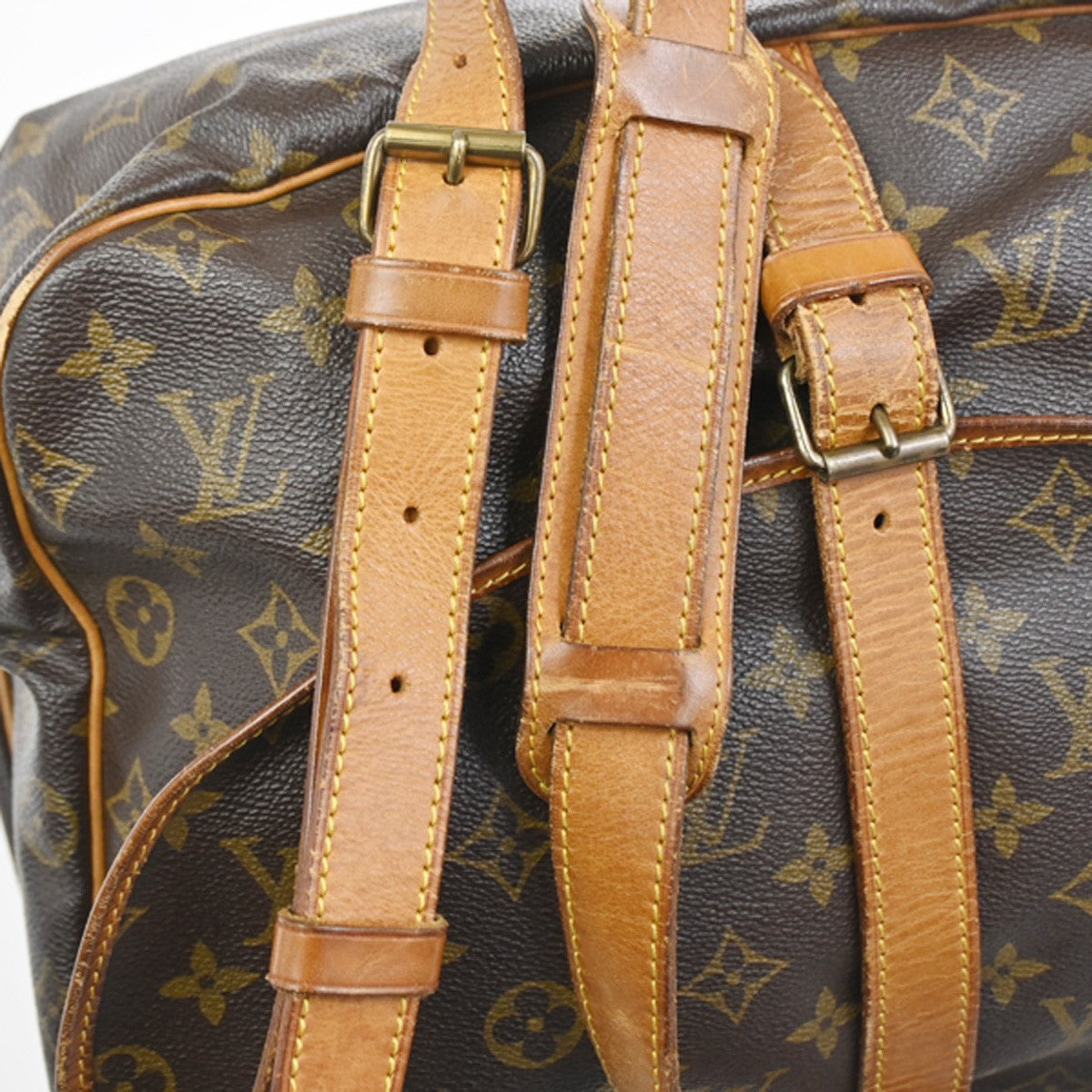 LOUIS VUITTON Saumur 35 Shoulder Bag Monogram Leather BN France M42254 86CA840