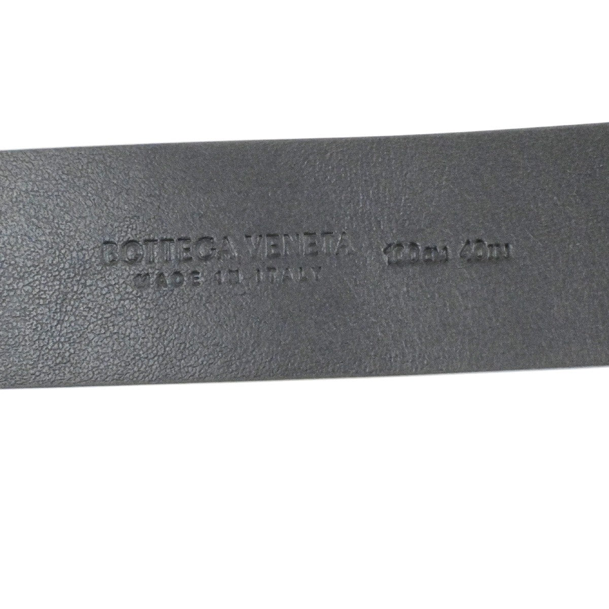 BOTTEGA VENETA Logo Cassette Mini Belt Bum Bag 100cm/40in Leather BK SHW 19RL092