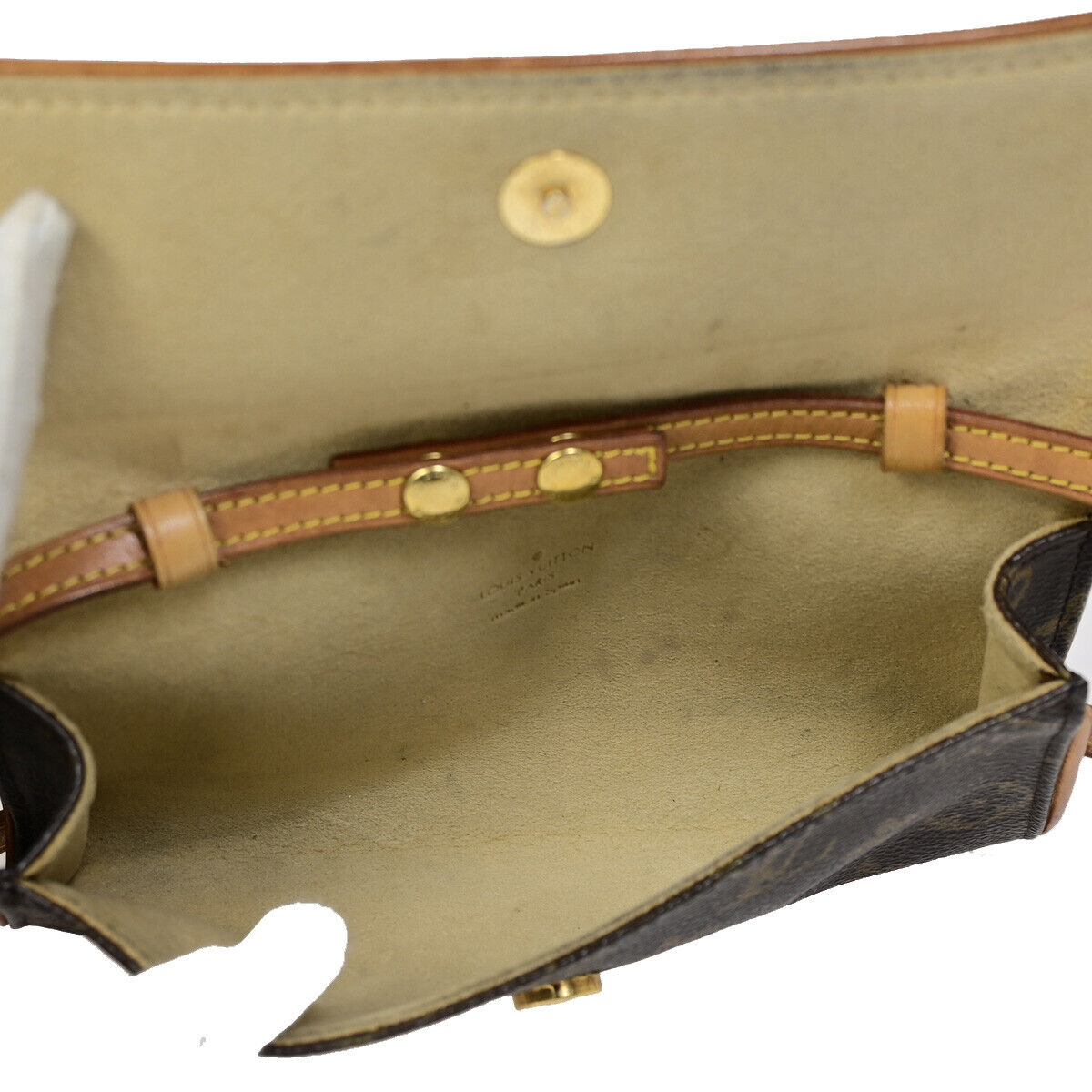 LOUIS VUITTON Pochette Twin PM 2Way Shoulder Clutch Bag Monogram M51854 34YE765