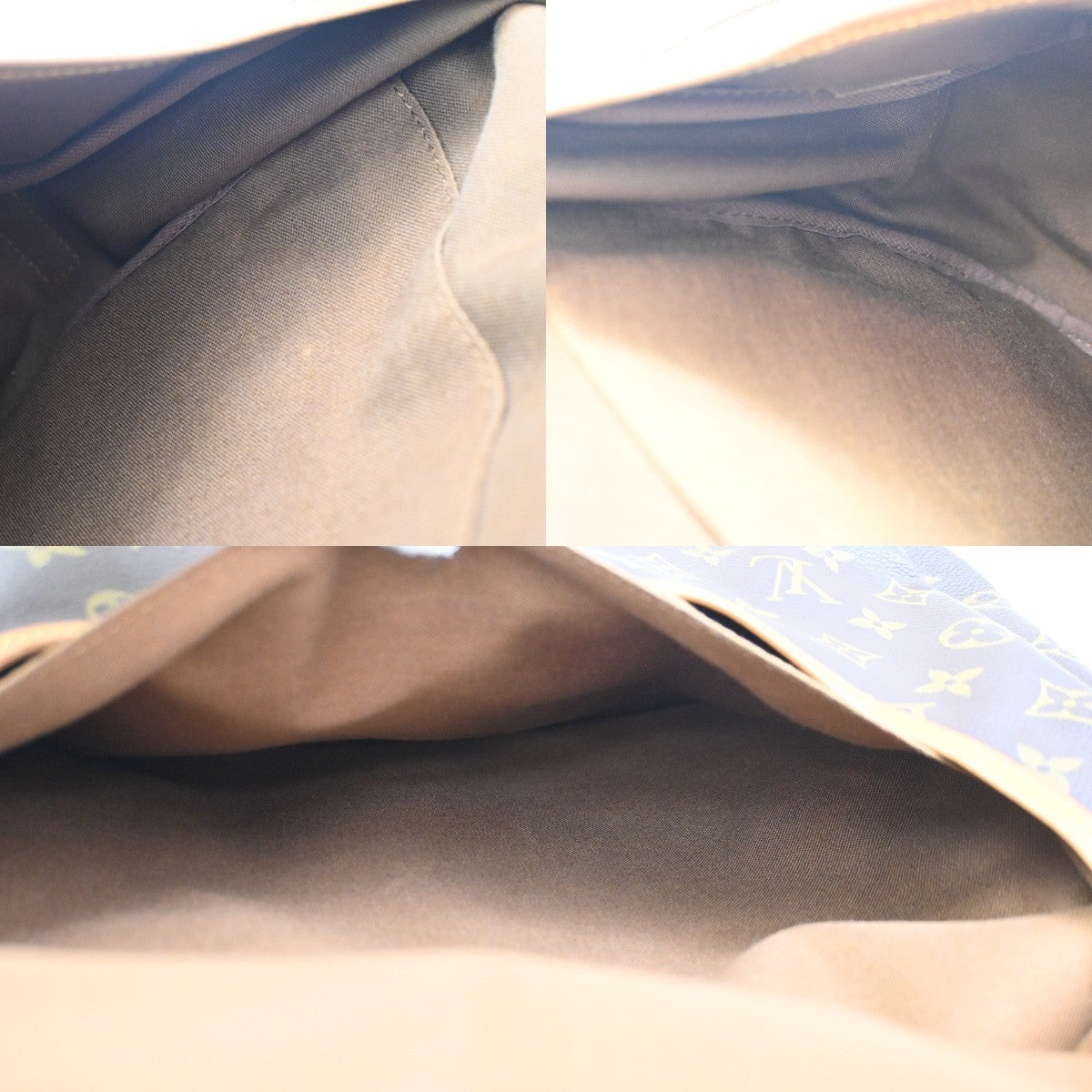 LOUIS VUITTON Saumur 35 Shoulder Bag Monogram Leather BN France M42254 79CA787