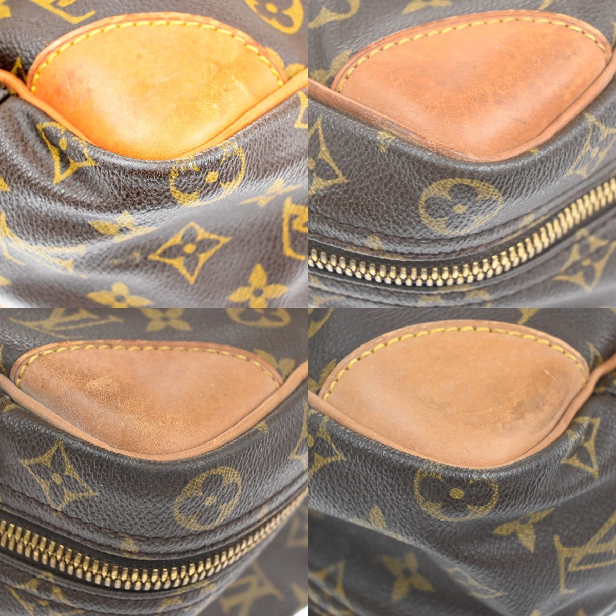 LOUIS VUITTON Sirius 45 Travel Hand Bag Monogram Leather Brown M41408 33CA805