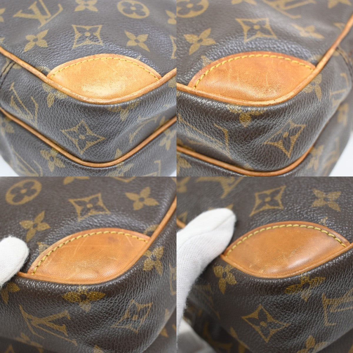 LOUIS VUITTON Amazon Crossbody Shoulder Bag Monogram Leather BN M45236 36FC158