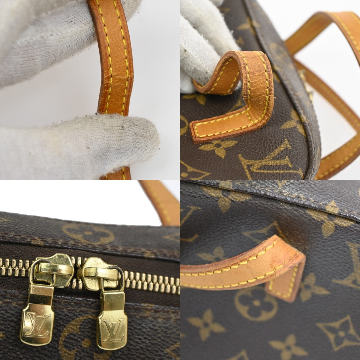 LOUIS VUITTON Spontini 2Way Shoulder Hand Bag Monogram Leather BN M47500 17DA174