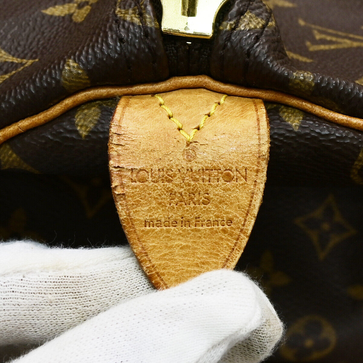 LOUIS VUITTON Keepall 50 Travel Hand Bag Monogram Leather Brown M41426 76SJ513