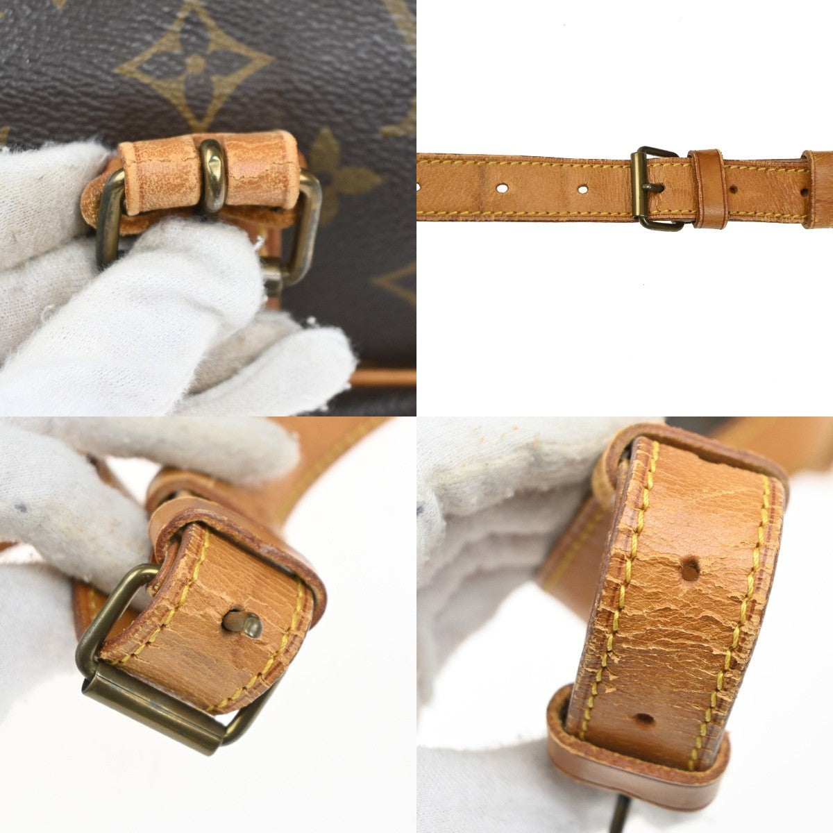 LOUIS VUITTON Saumur 35 Shoulder Bag Monogram Leather BN France M42254 87MA433