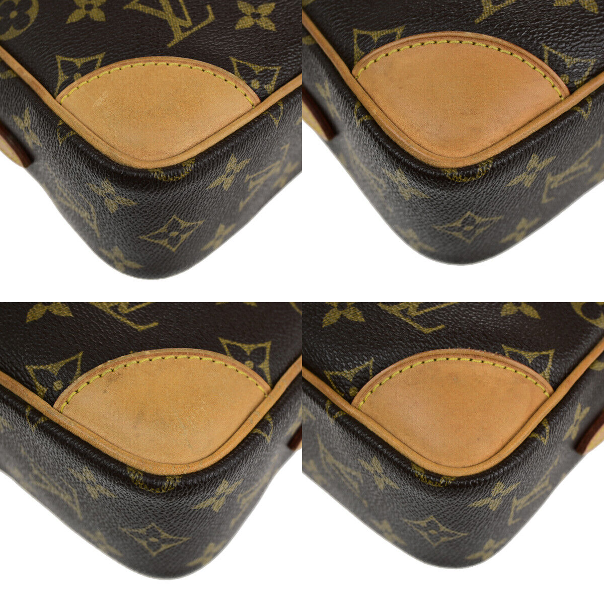 LOUIS VUITTON Trocadero 27 Shoulder Bag Monogram Leather Brown M51274 99SJ108
