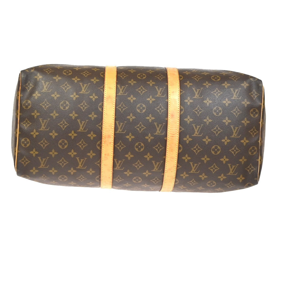 LOUIS VUITTON Keepall 50 Travel Hand Bag Monogram Leather Brown M41426 79YH910