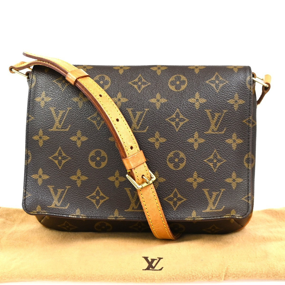 LOUIS VUITTON Musette Tango Short Shoulder Bag Monogram Leather M51257 78SA007