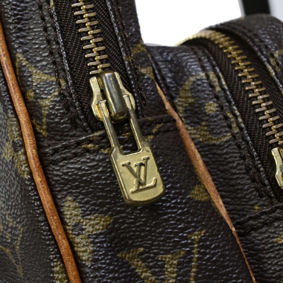LOUIS VUITTON Mini Amazon Shoulder Bag Monogram Leather Brown M45238 69EB549