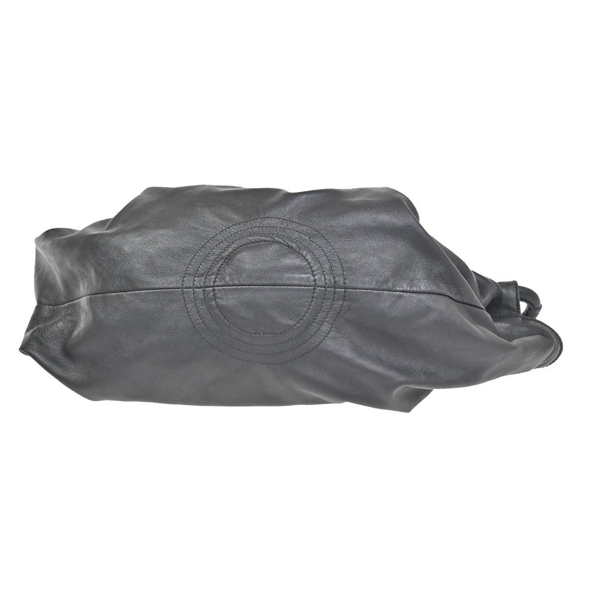 LOEWE ANAGRAM Logo Aire Handbag Nappa Leather Black SHW Spain 70RL939