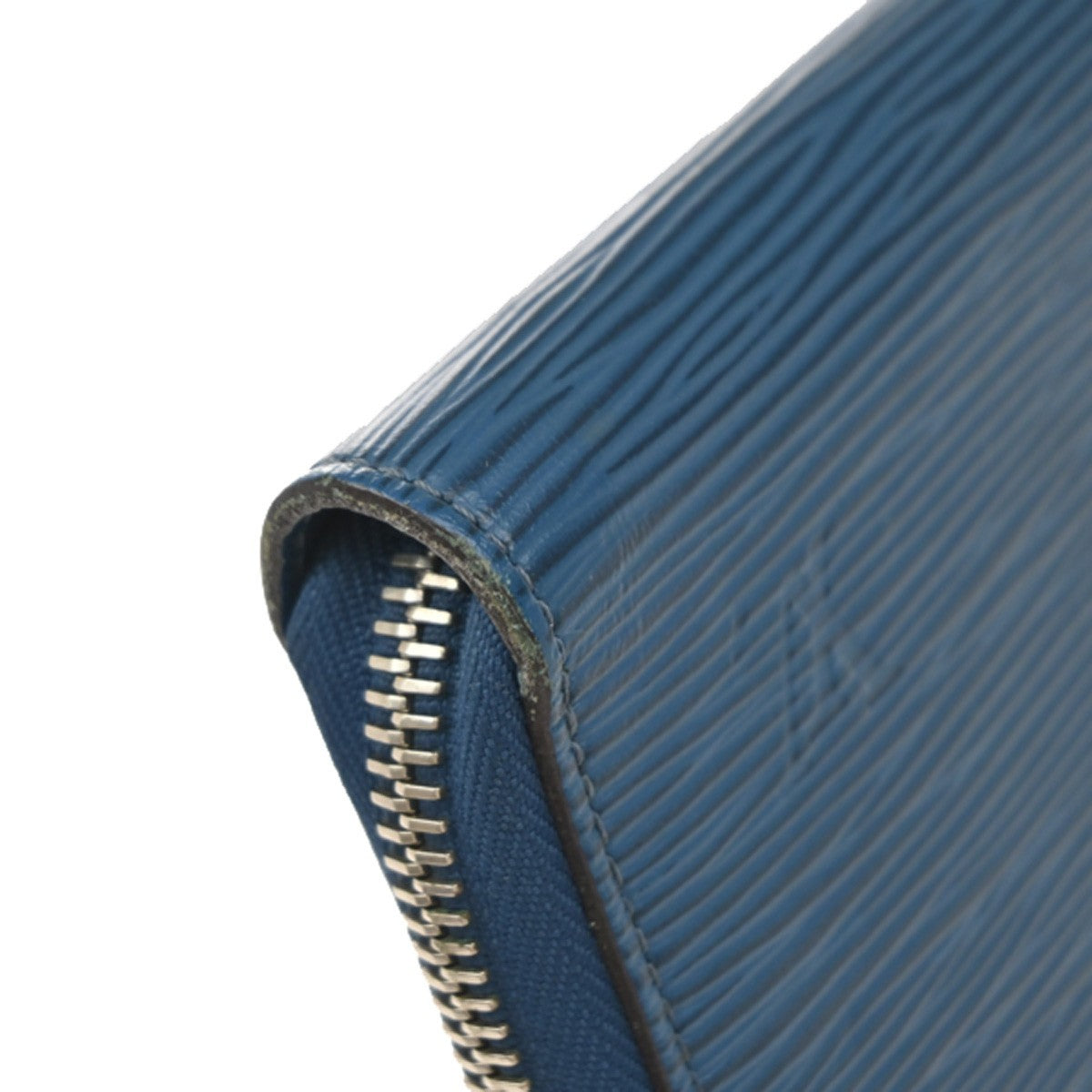 LOUIS VUITTON LV Zippy Organizer Long Wallet Epi Leather Blue SHW M60619 35KB376