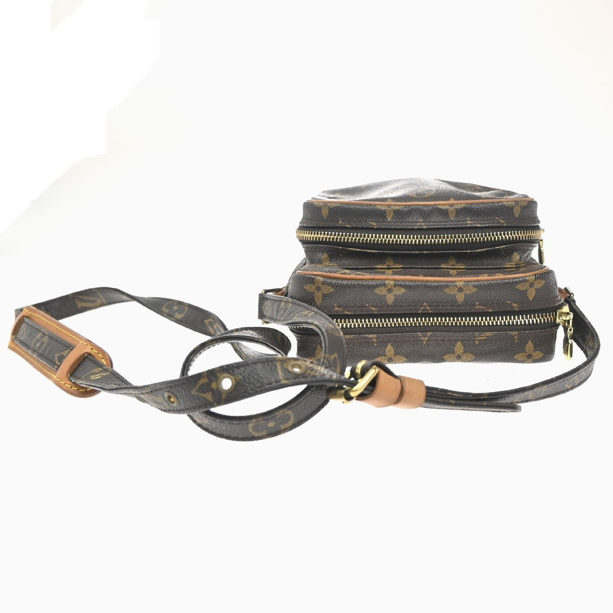LOUIS VUITTON Amazon Crossbody Shoulder Bag Monogram Leather BN M45236 89KC616