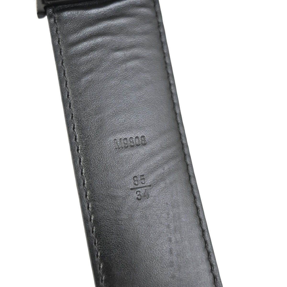 LOUIS VUITTON Ceinture LV Initial Belt  85/34 Damier Graphite BK M9808 31YJ005
