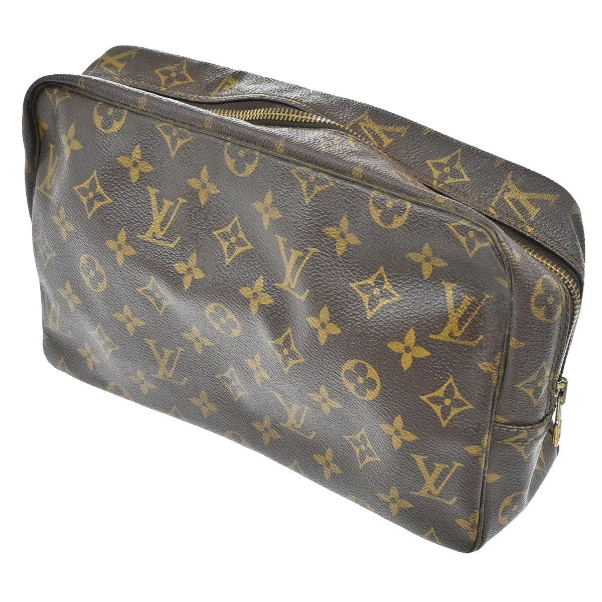 LOUIS VUITTON Trousse Toilette 28 Clutch Hand Bag Monogram Brown M47522 66MA051