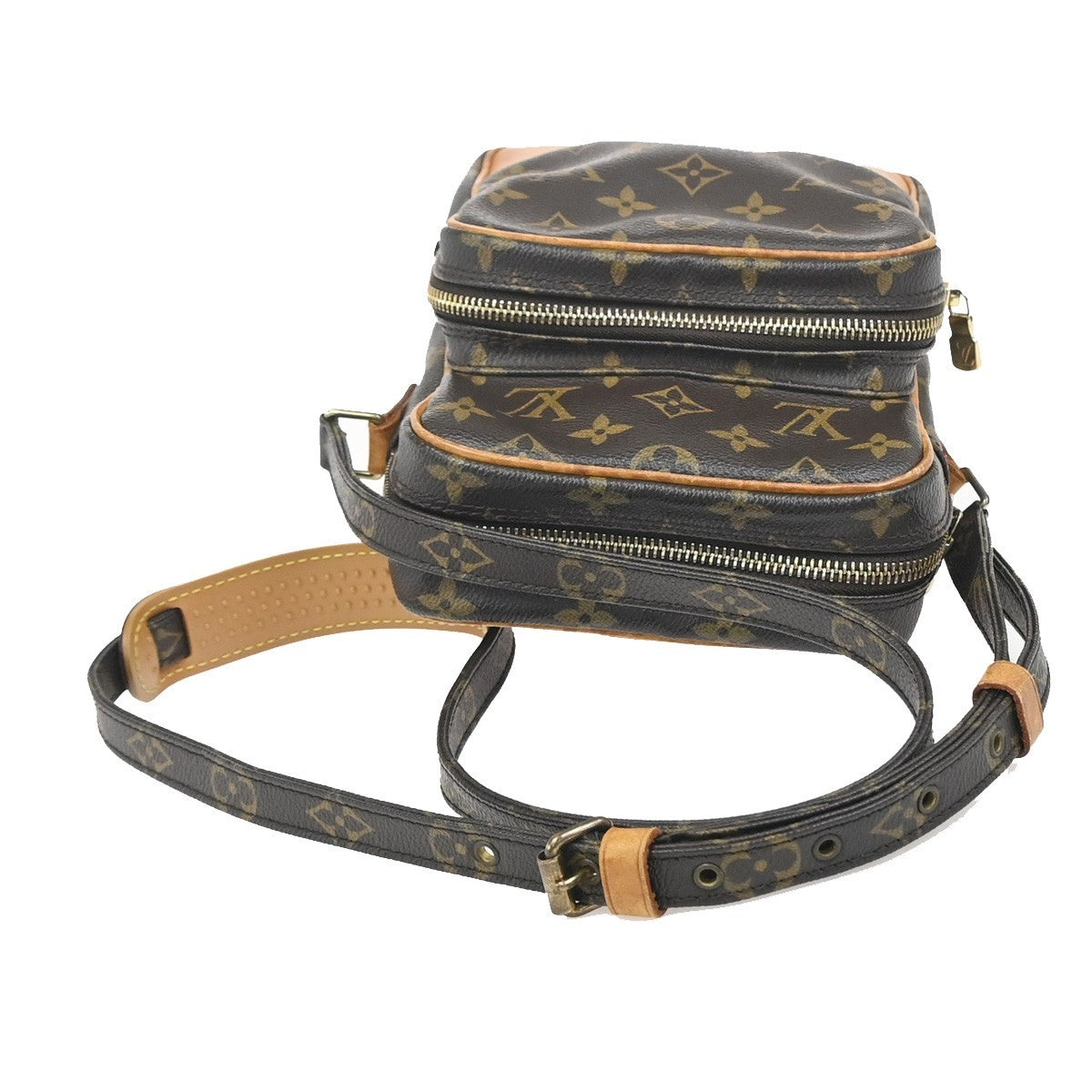 LOUIS VUITTON Amazon Crossbody Shoulder Bag Monogram Leather BN M45236 82KC762