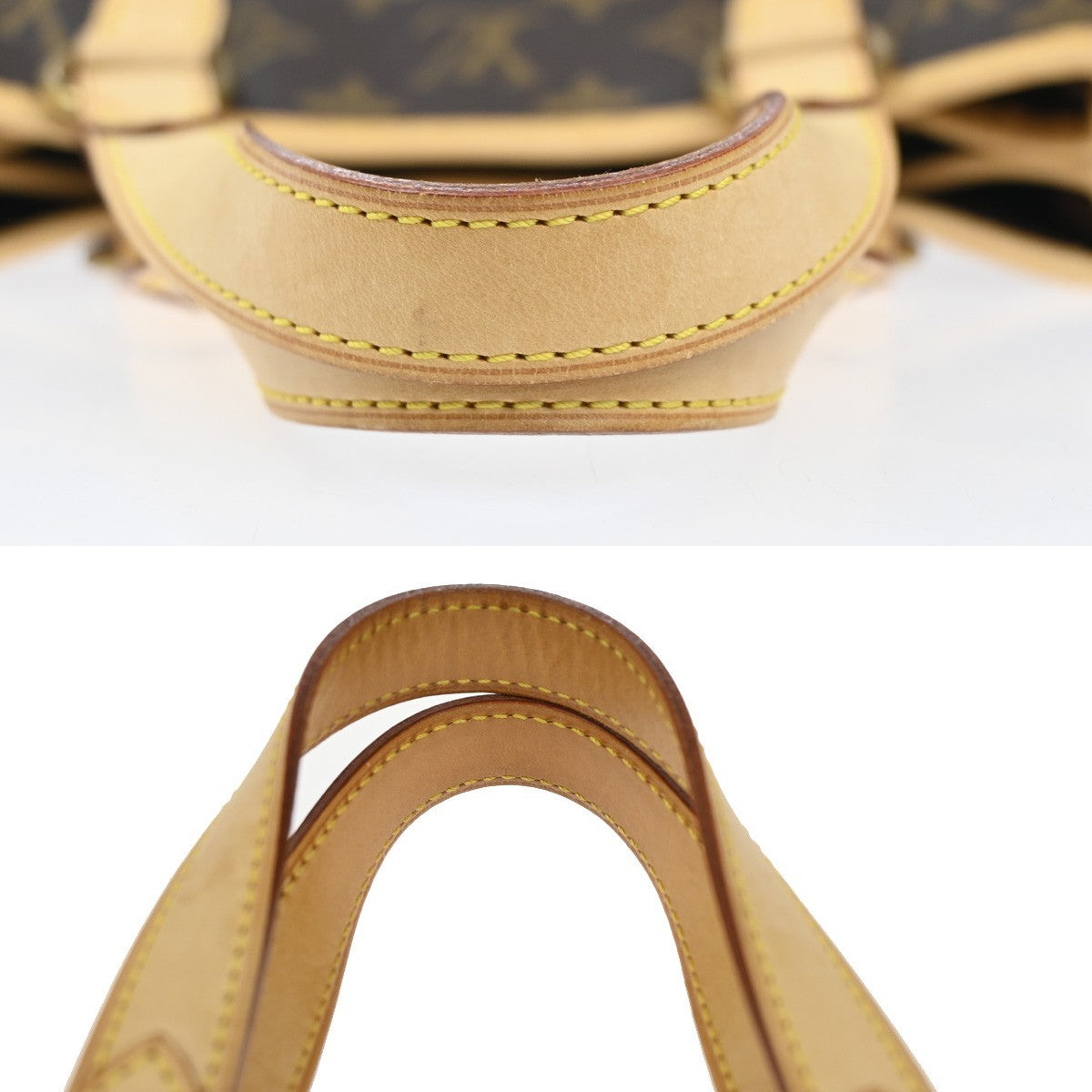 LOUIS VUITTON Batignolles Tote Hand Bag Monogram Leather Brown M51156 17TA054