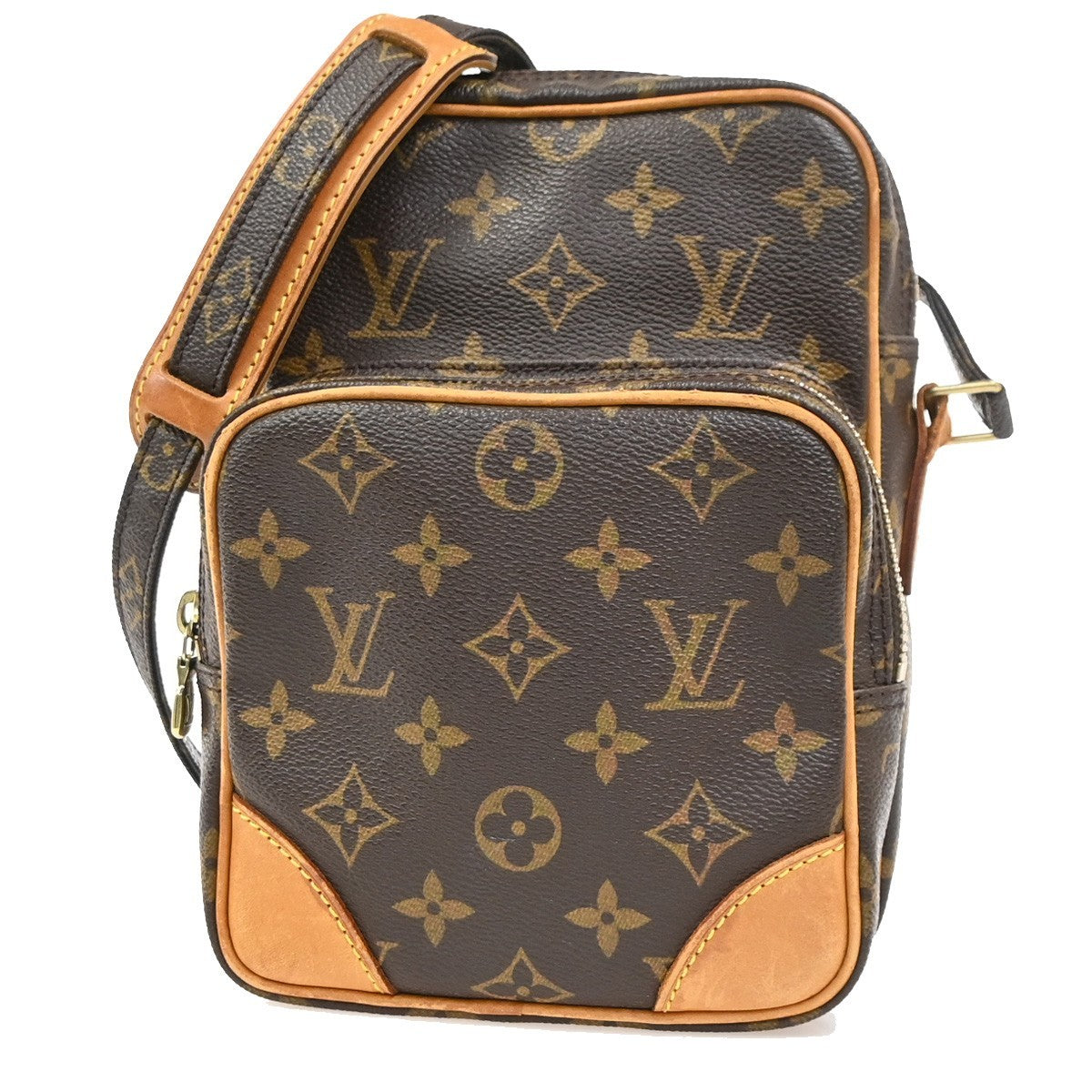 LOUIS VUITTON Amazon Crossbody Shoulder Bag Monogram Leather BN M45236 87MA596