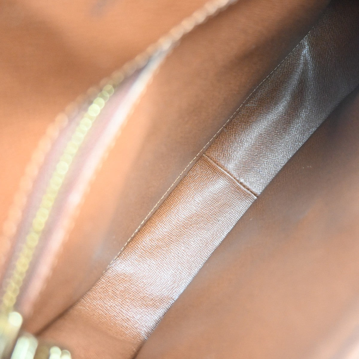 LOUIS VUITTON Saint Cloud GM Shoulder Bag Monogram Leather Brown M51242 86SA019