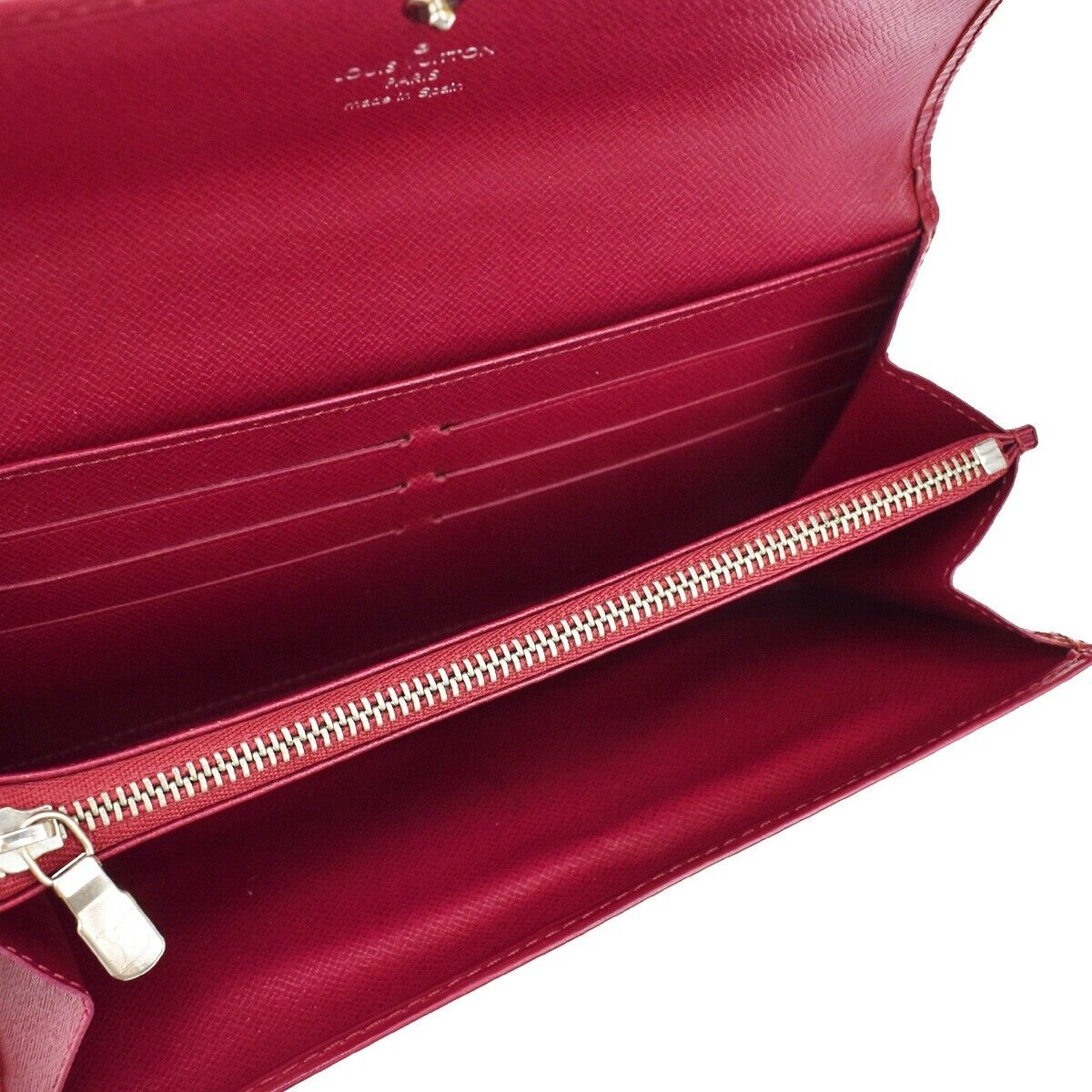 LOUIS VUITTON Portefeuille Sarah Long Bifold Wallet Epi Pink M60317 67JH193