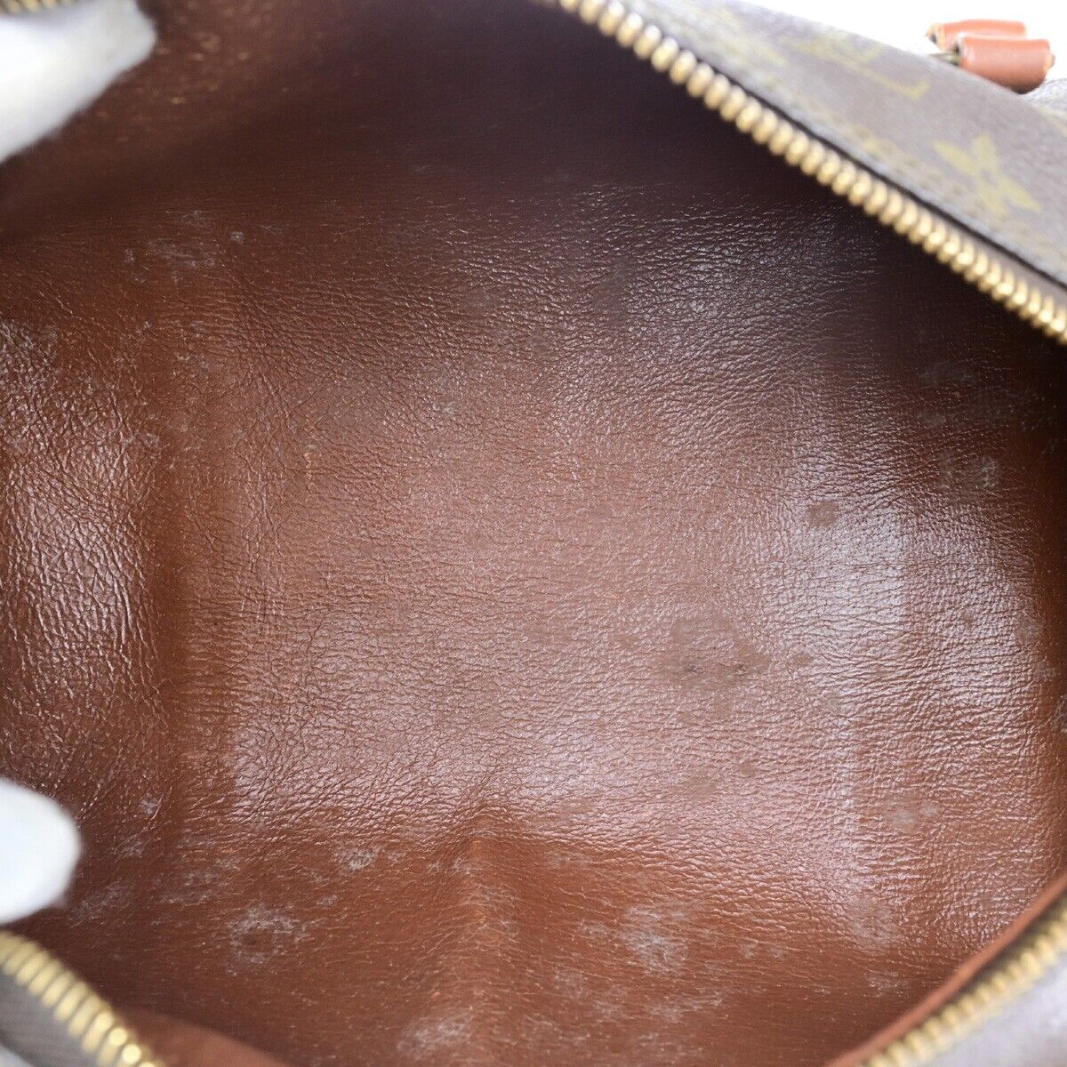 LOUIS VUITTON Logo PAPILLON 30 Hand Bag Monogram Leather Brown M51365 66HC021