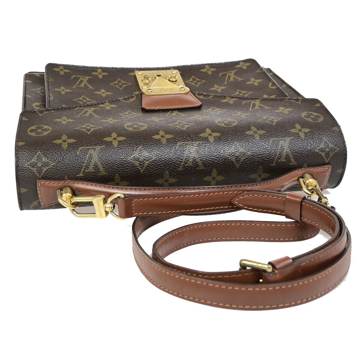 LOUIS VUITTON Monceau 28 2Way Shoulder Hand Bag Monogram Leather M51185 82EC593