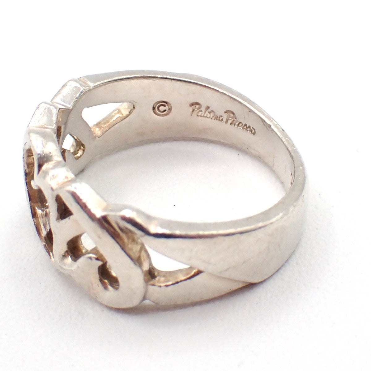 Tiffany & Co. Paloma Triple Loving Heart Ring JP12 US6.5 Silver 925 07EG104