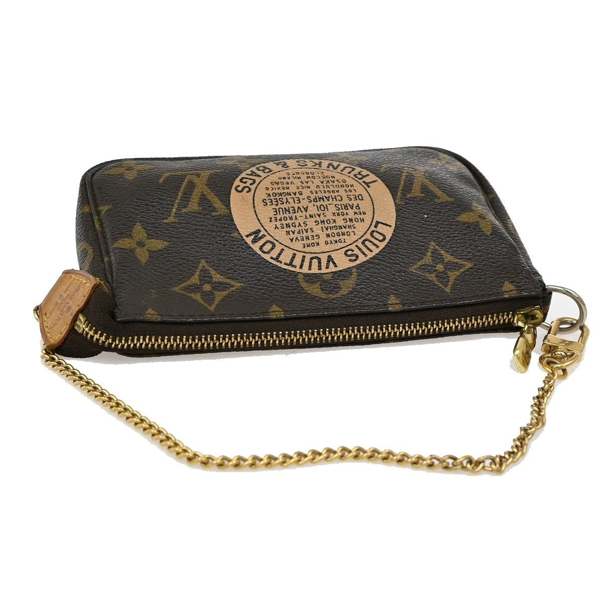 LOUIS VUITTON T&B Mini Pochette Accessoires Hand Bag Monogram BN M60153 88EF895