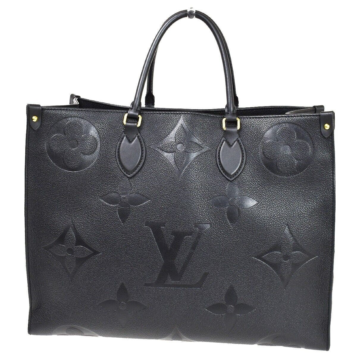 LOUIS VUITTON Onthego GM 2Way Hand Bag Monogram Empreinte Black M44925 865RC994