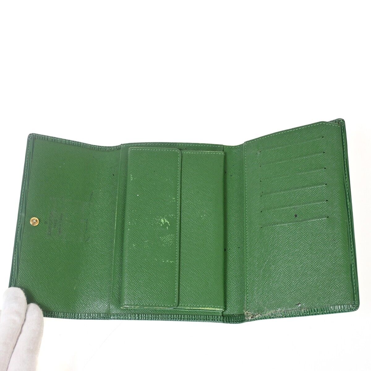 LOUIS VUITTON Logo 4 Set Wallet Key iPhone Case 8 Monogram Epi Leather 04HB270