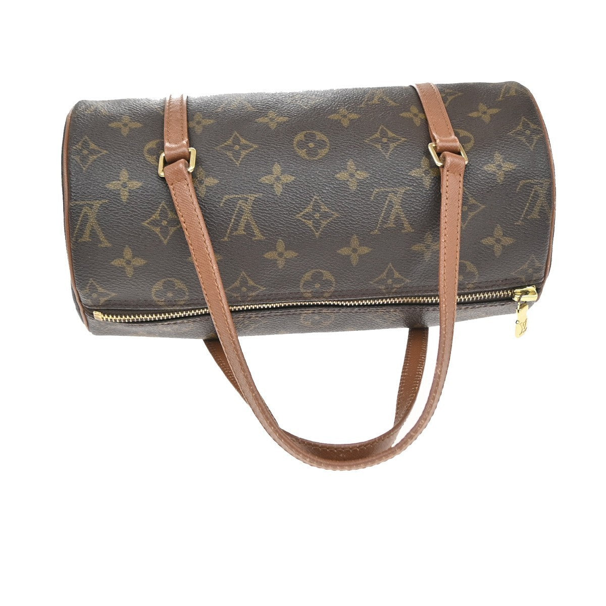 LOUIS VUITTON PAPILLON 26 Hand Bag Monogram Leather Brown France M51366 77YJ218