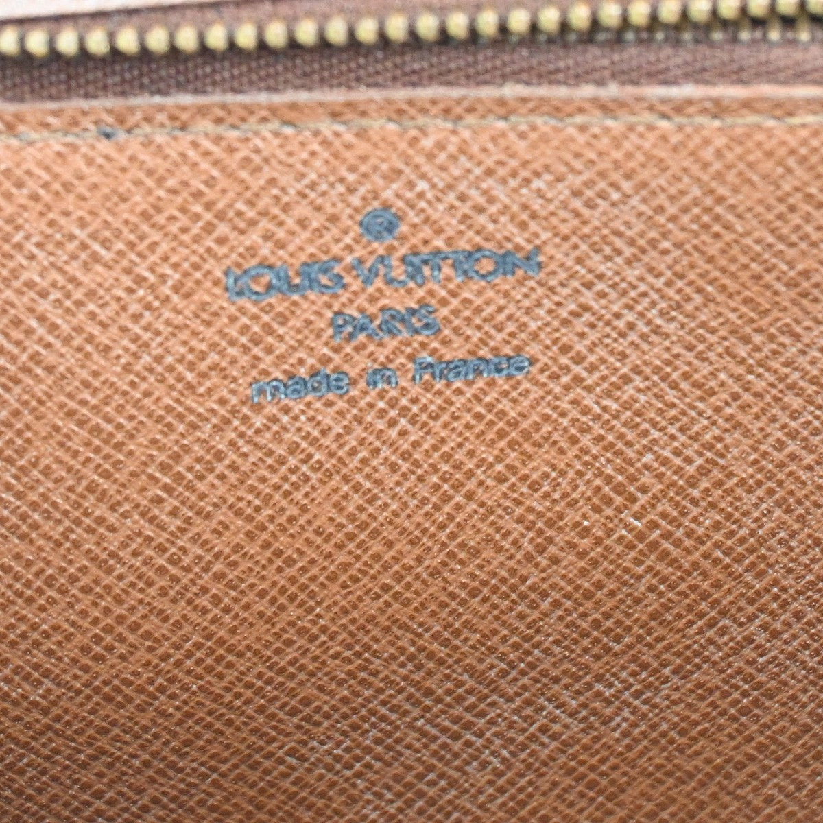 LOUIS VUITTON Bordeaux Clutch Bag Monogram Leather Brown M51797 01AA078