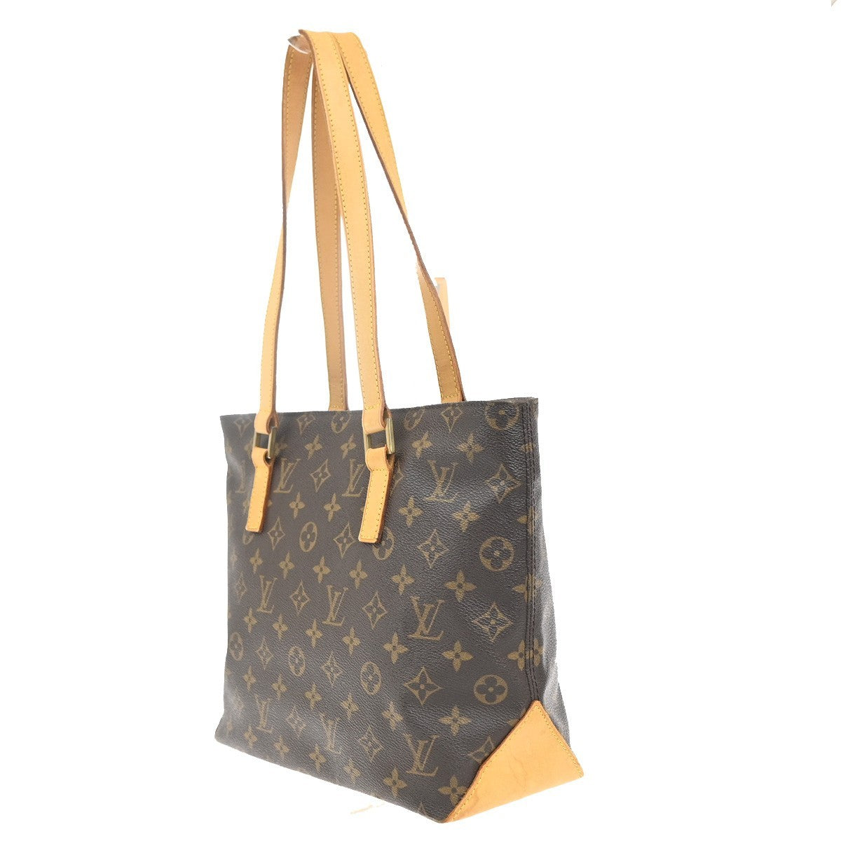 LOUIS VUITTON Cabas Piano Shoulder Bag Monogram Leather Brown M51148 16KC815