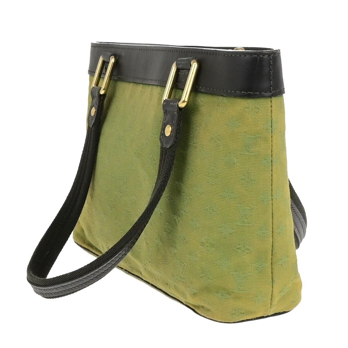 LOUIS VUITTON Lucille PM Shoulder Bag Monogram Mini Canvas Khaki M92682 62ED403